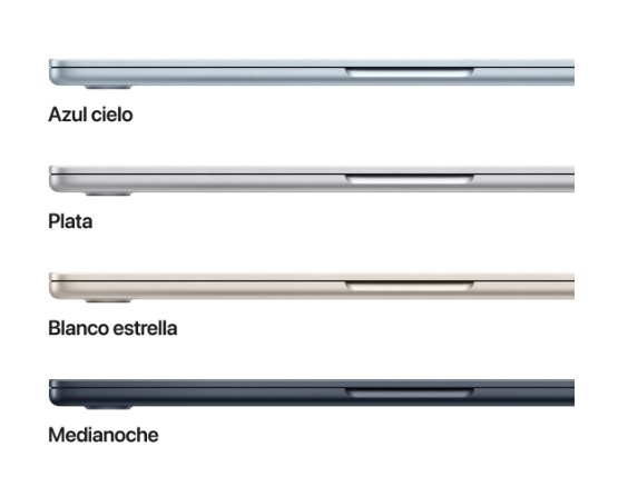 Apple Macbook Air 13,6"/ M5 10-Core CPU/ 16GB/ 512GB SSD/ 8-Core GPU/ todos los colores - Imagen 5