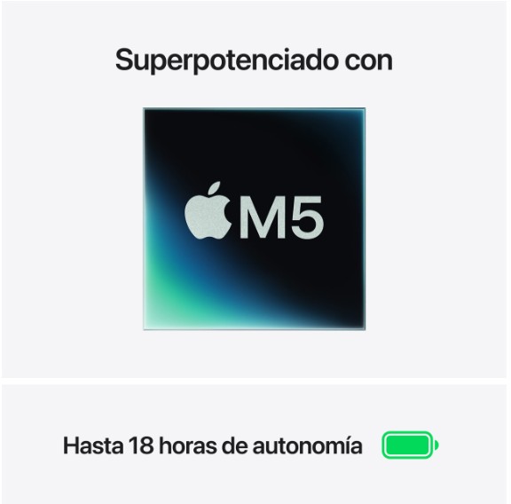 Apple Macbook Air 13,6"/ M5 10-Core CPU/ 16GB/ 512GB SSD/ 8-Core GPU/ todos los colores - Imagen 4